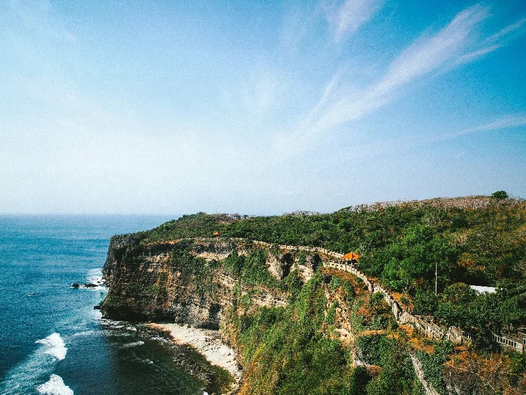 Uluwatu cliff